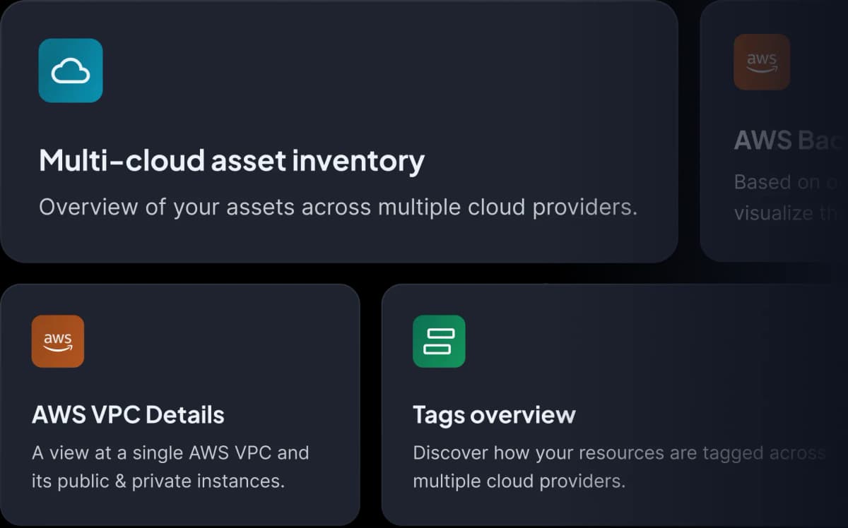 Out of the box cloud asset insights