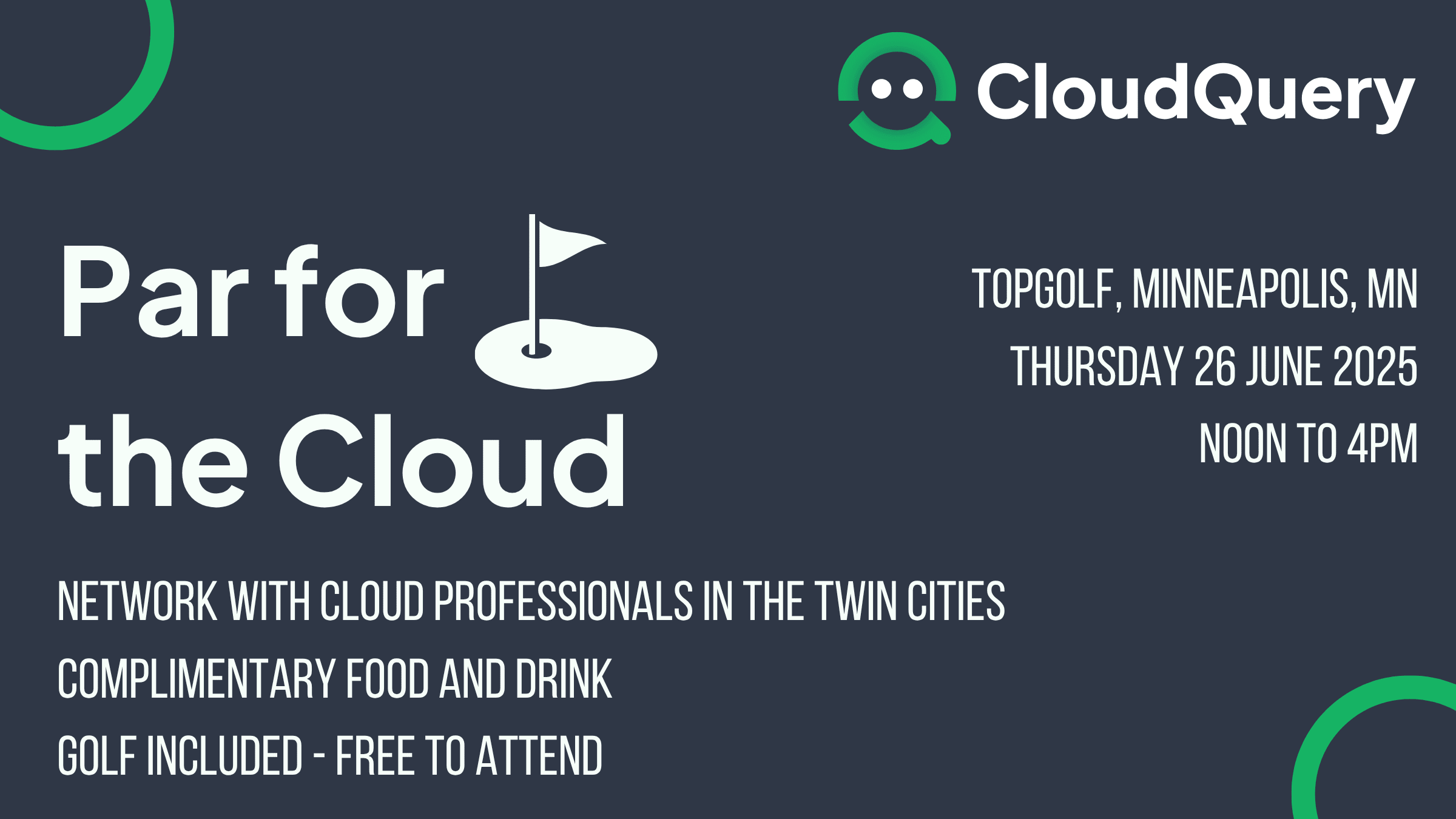 Par for the Cloud: Twin Cities Cloud Professional Meetup