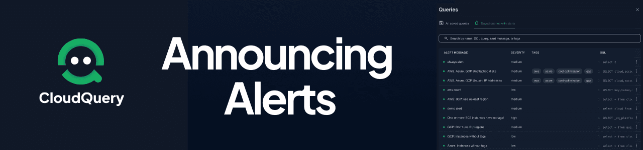Announcing CloudQuery Alerts blog post header