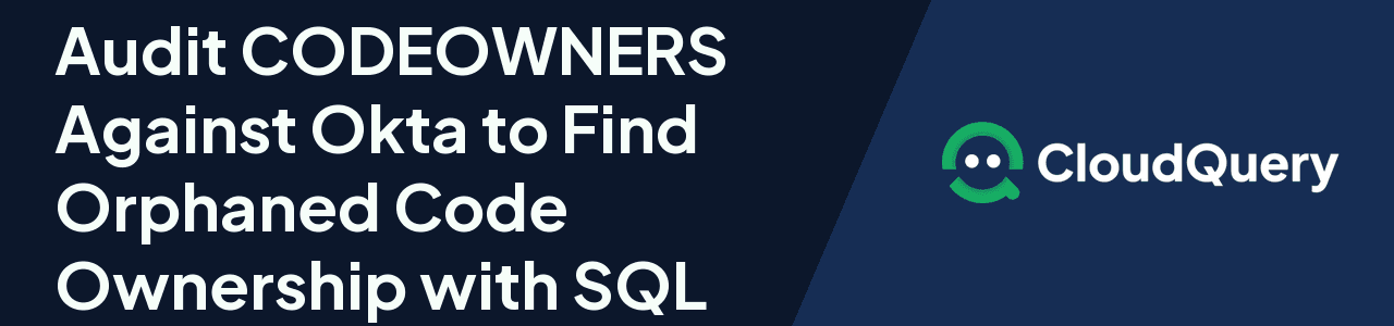 Audit CODEOWNERS header