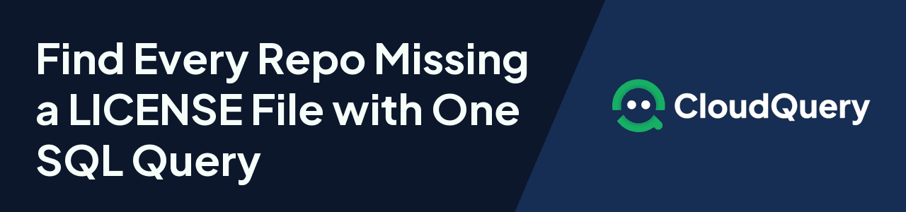 Find LICENSE files header