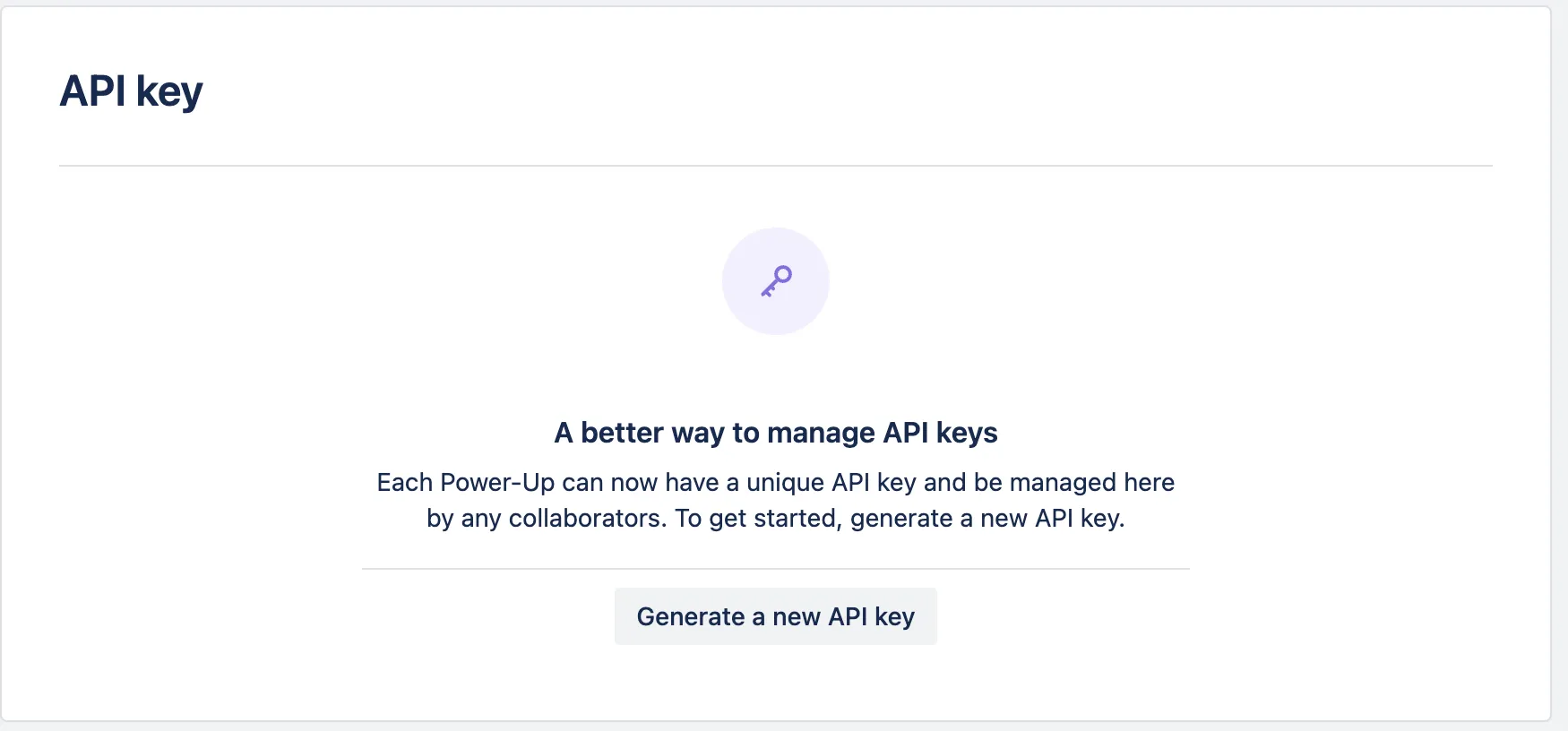 API Keys