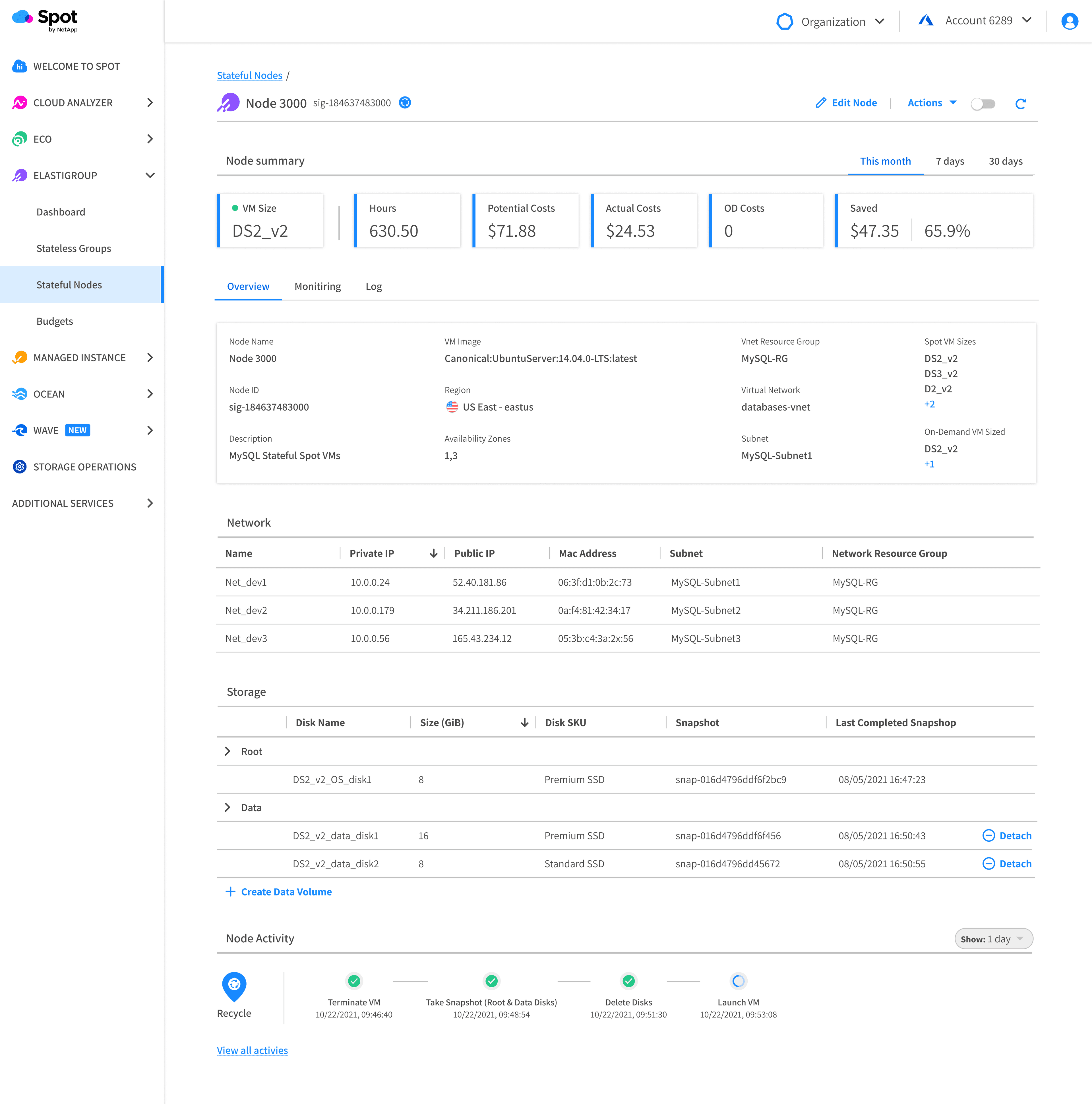 A screenshot of Spot