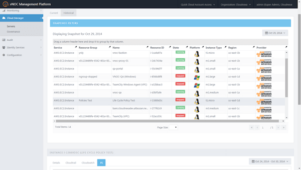 A Screenshot of AWS Config