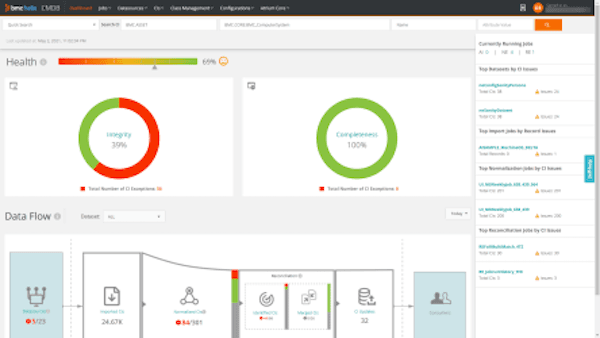 A screenshot of BMC Helix