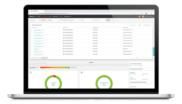 A screenshot showing the BMC Helix CMDB interface