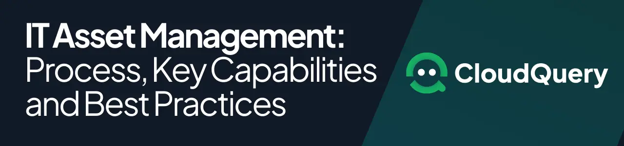 An image showing the text IT Asset Management: Process, Key Capabilities and Best Practices